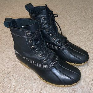 RARE ! Leather L.L Bean Duck Boots